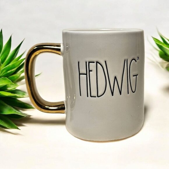 Rae Dunn x Harry Potter Magical Wizard Sorting House Hedwig 16oz Coffee Tea Mug - Picture 1 of 11